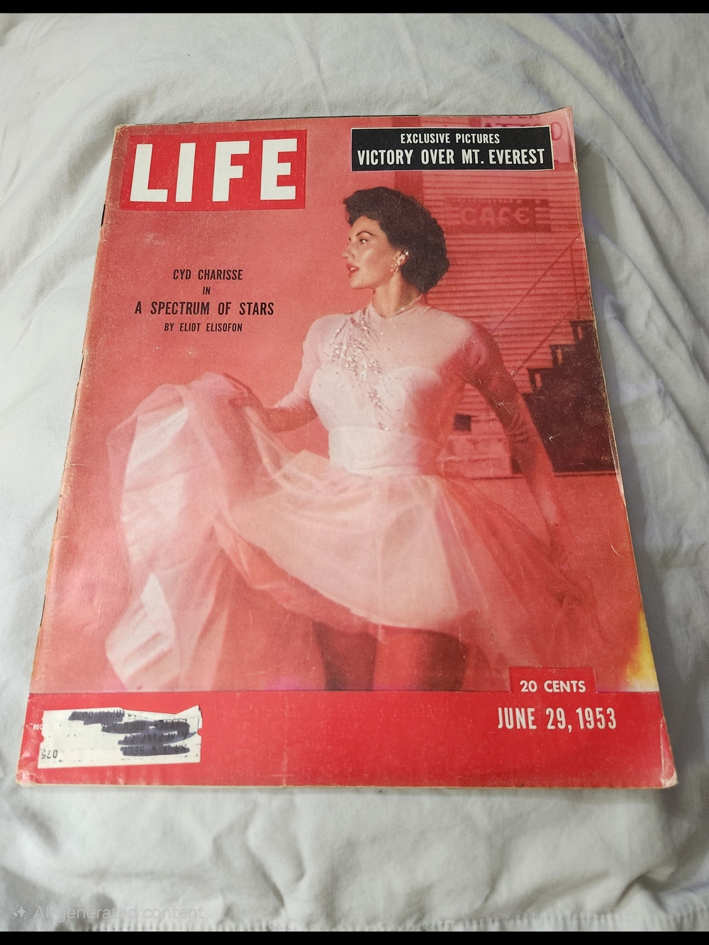 LIFE Magazine June 29, 1953 - Cyd Charisse on the Cover